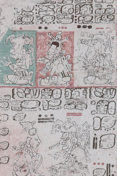Códice de Dresde, fragmento, página 9