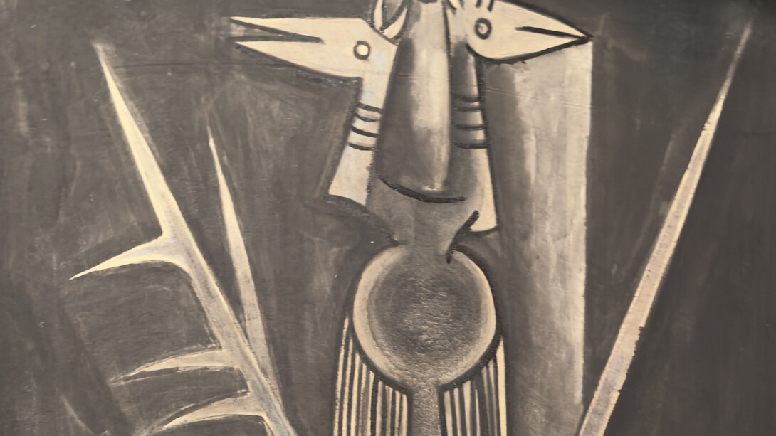 Wifredo Lam, Le guerrier. Cortesía de Gary Nader Gallery
