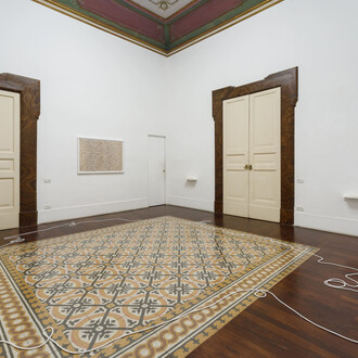 Stéphanie Saadé, Our love is my studio, exhibition view. Courtesy of Galleria Tiziana Di Caro