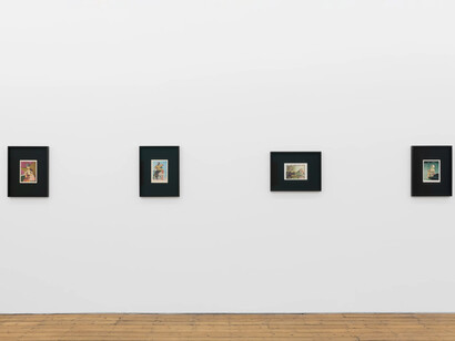 John Stezaker, Spell, exhibition view. Courtesy of The Approach Gallery