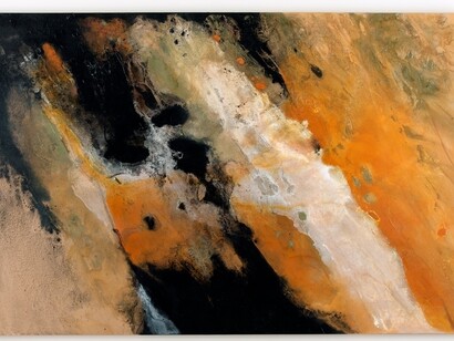 Walter Erra Hubert - within without #2 - acrilico su tela - 4' x 6' (183 x 122 cm) - 2013