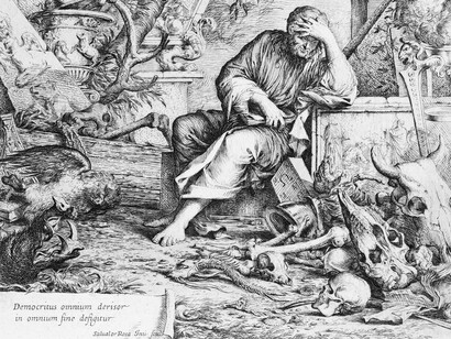 Salvator Rosa - Democrito in meditazione, 1662