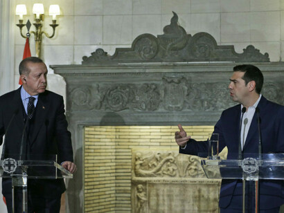 Tayyip Erdogan and Alexis Tsipras