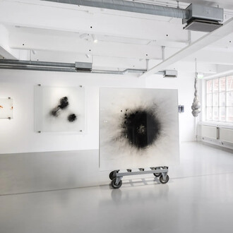 Paula Tove Alderin, Shed – Horizons of rawness, exhibition view. Courtesy of Galleri Duerr