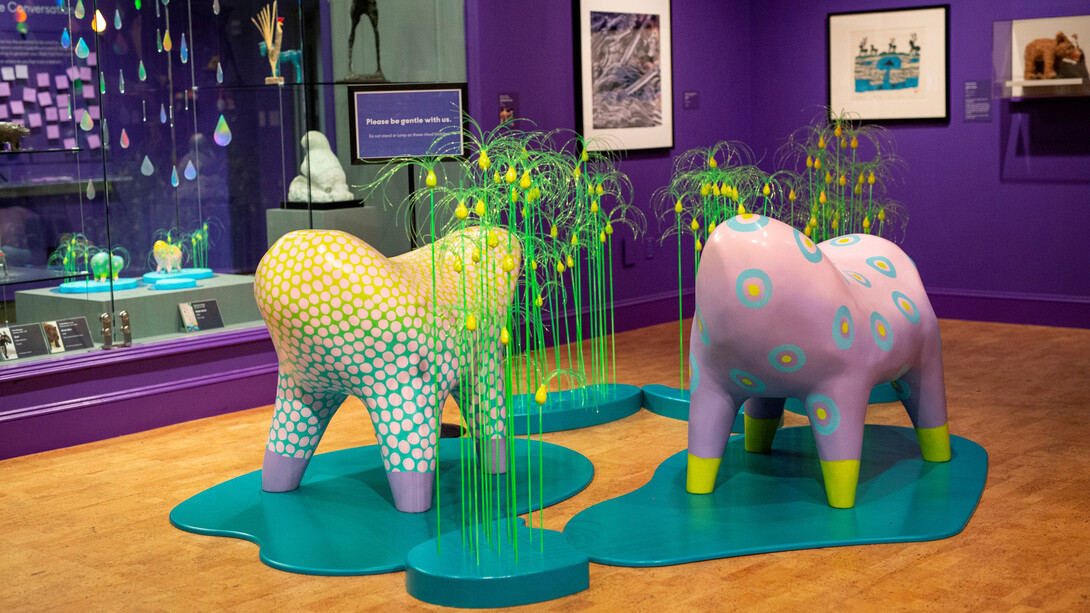 Various artists, Wonder room, exhibition view. Courtesy of Columbus Museum of Art