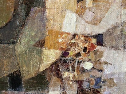Pino Roveda, particolare da "Fantasia astratta", 1984
