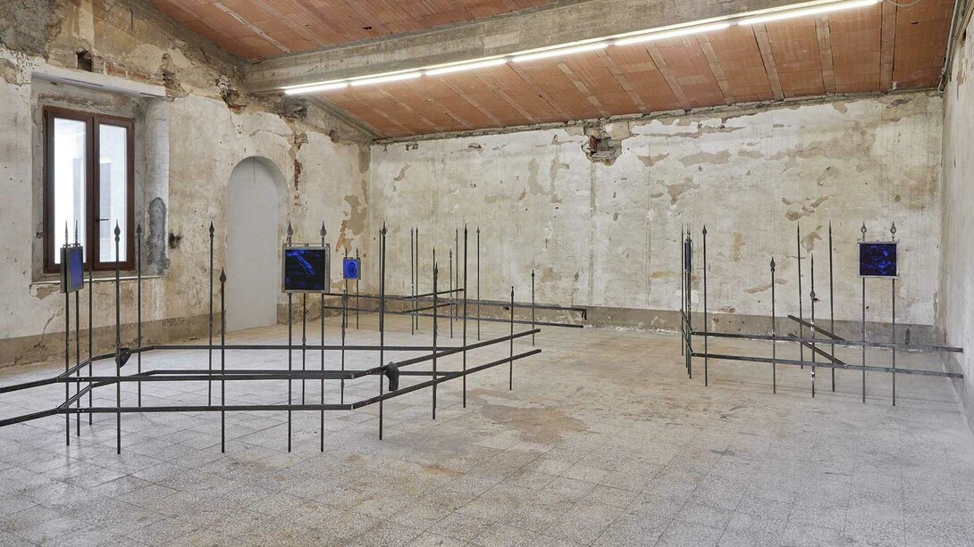 Andro Eradze, Heavy centers, exhbition view. Courtesy of SpazioA