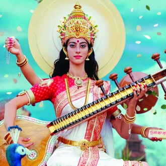 Manjari Sharma, Maa
Saraswati, 2013. Courtesy of the San Antonio Museum of Art