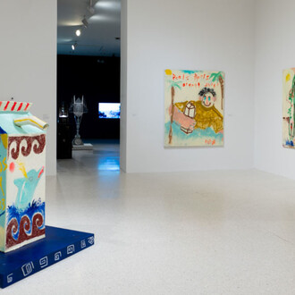 Various artists, Close to home, exhibition view. Courtesy of NSU Museum of Art