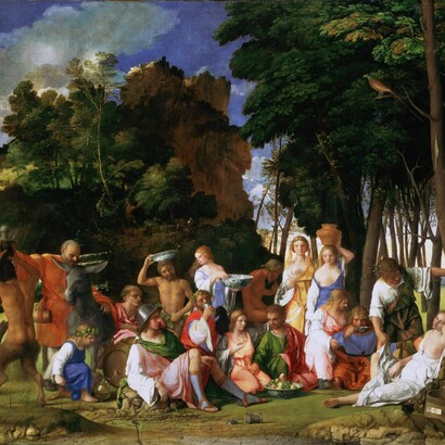 Giovanni Bellini, *Il Festino degli Dei*, ca. 1514
