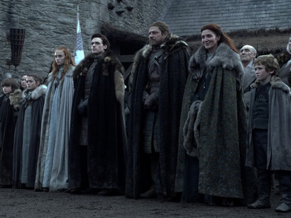 La serie tv Game of Thrones, tratta dai romanzi di George R.R. Martin