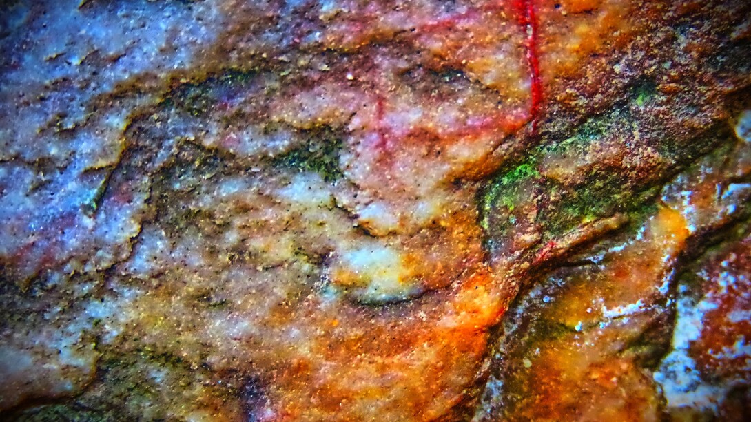 Zwątpienie - doute - doubt - duda - Zweifel. Posiblemente un pseudomorfo de sílice a partir de cristales de halita y restos silicificados de algas