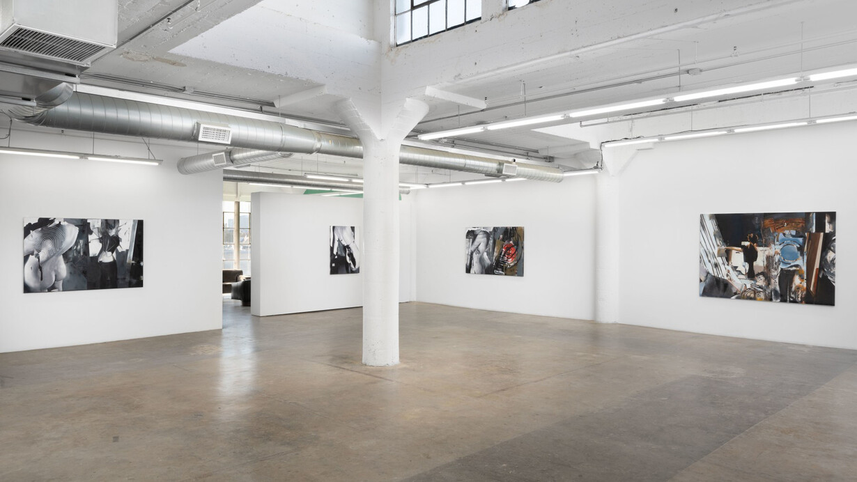 Petru Lucaci, Chiaroscuro, exhibition view. Courtesy of Nicodim Gallery