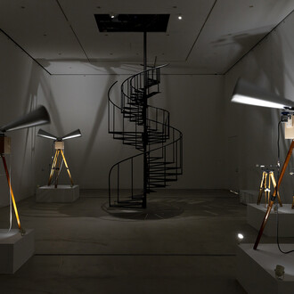 Yuko Mohri, exhibition view. Courtesy of Pirelli HangarBicocca