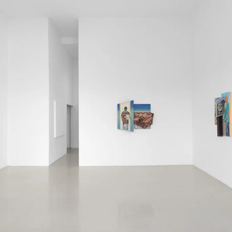 Estefania Ajcip, Folded memories, exhibition view. Courtesy of Charlie James Gallery