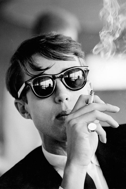 Halston in Paris, 1966, by Jean Barthet.