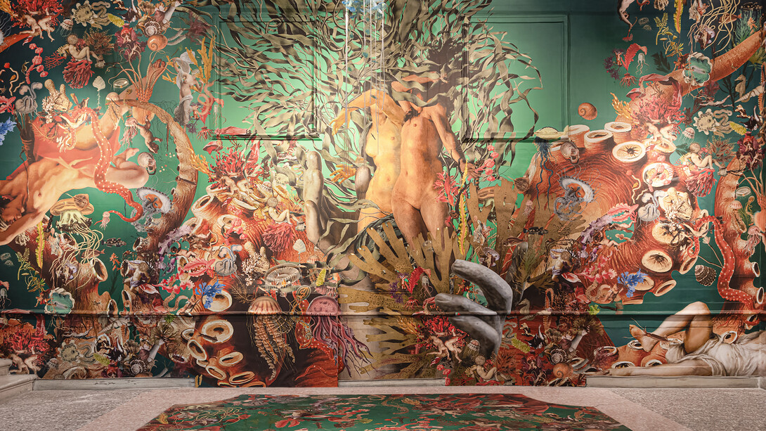 Austin Young Fallen Fruit, Mariage of the Sea (The Rape of Venice), Photo by Maria Rosce