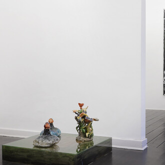 Mette Vangsgaard | Fearless (in a dream), 2020. Installation view, Marie Kirkegaard Gallery-kopi