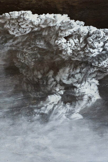 Tom Pazderka, Nostalgie XXXIV (detail), the eschaton II, 2025. Courtesy of Launch Gallery