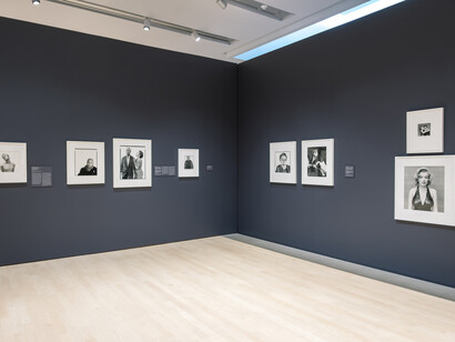 Richard Avedon, Among creatives, exhibition view. Courtesy of the Phoenix Art Museum