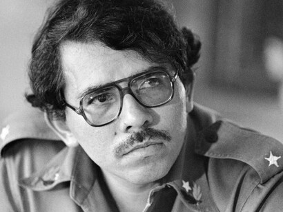 Daniel Ortega en su juventud
