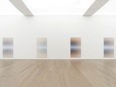 Pieter Vermeersch, (((( )))), exhibition view. Courtesy of Perrotin