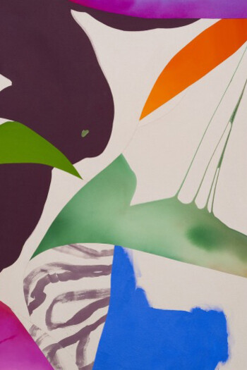 Heather Day, Cut, split, horizon, 2024. Courtesy of Berggruen Gallery