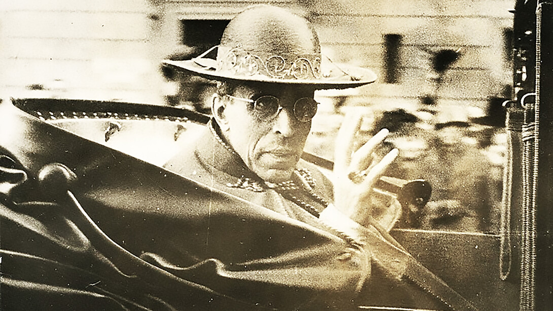 Photograph of Pope Pius XI from Fundo Correio da Manhã, under the custody of the Brazilian National Archives