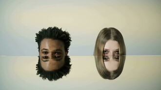 Man and woman standing against a mirror, reflecting on the role of the placebo effect in treatment outcomes
