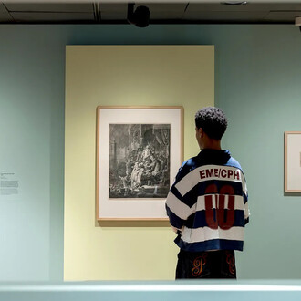 Rembrandt and life, exhibition view. Courtesy of Museum Het Rembrandthuis