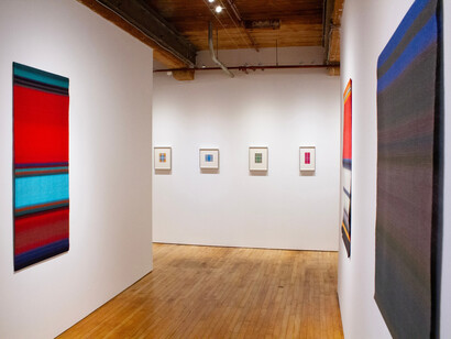 Claire Campbell Park, Still point in the motion of being, exhibition view. Courtesy of Goya Contemporary Gallery