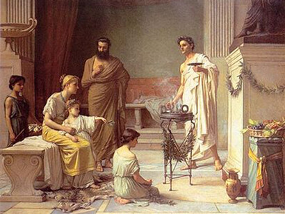 William Waterhouse, Temple of Aesculapius