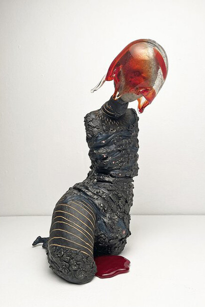 Amber Rane Sibley, Scorched (D)earth, 2024. Courtesy of Fireman Gallery