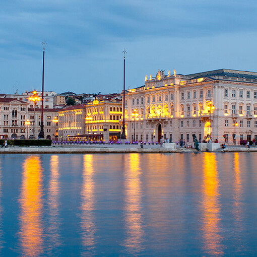Trieste al tramonto