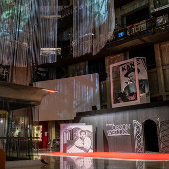 My name is Orson Welles, exhibition view. Courtesy of Museo Nazionale del Cinema