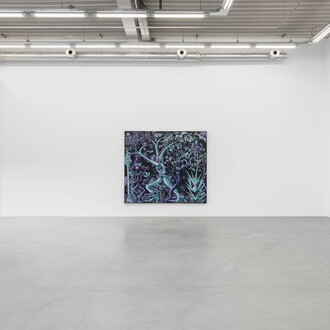 Kenny Scharf, Jungle jungle jungle, exhibition view. Courtesy of Almine Rech