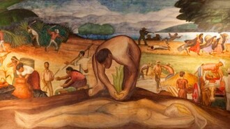 La agricultura, 1948. mural. Foto Acervo CCACR