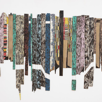 El Anatsui, One teaspoon daily, 2022. Courtesy of October Gallery