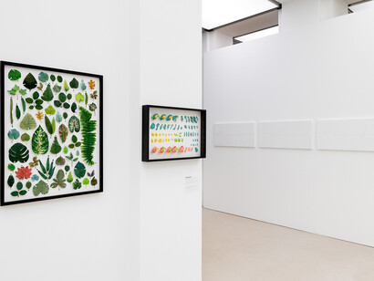 Various artists, Material passions, exhibition view. Courtesy of Musa Museum