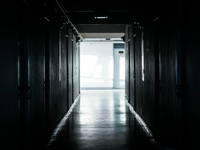 Pasillo de hospital
