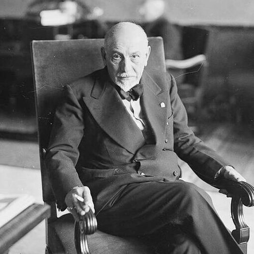 Luigi Pirandello durante la sua visita in Finlandia, 1933