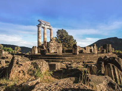 Tempio di Apollo a Delfi, Grecia