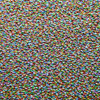 Robert Sagerman, 17,759 (detail), 2018. Courtesy of Cris Worley Fine Arts