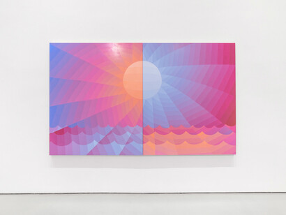 Amy Lincoln, On the strangest sea, exhibition view. Courtesy of Sperone Westwater