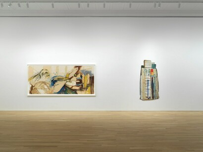 Suzanne Jackson, Light and paper, exhibition view. Courtesy of Ortuzar Projects