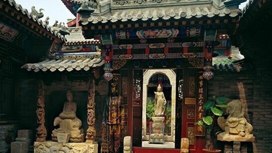 Liu Bolin - Hiding in the City No.85, Chinese Courtyard, courtesy of Scream, London and Liu Bolin