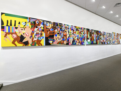 Various artists, After modernism. Selections from the Neumann Family Collection, exhibition view. Courtesy of Department PR