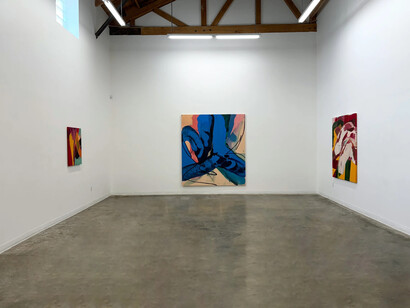 Kathryn MacNaughton, Current reflections, exhibition view. Courtesy of Simard Bilodeau