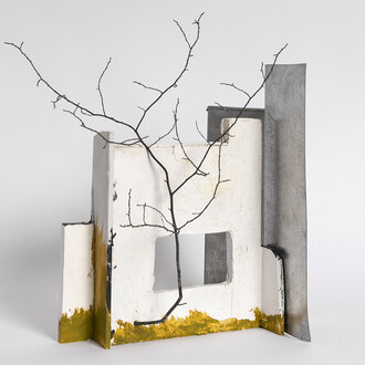 Mark Webber, Keep moving forward while waiting. Courtesy of Anita Rogers Gallery