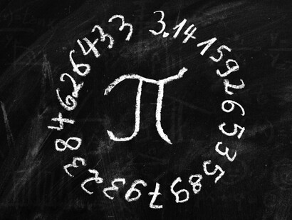 Pi can sometimes be seen as circular, as it is an infinite number